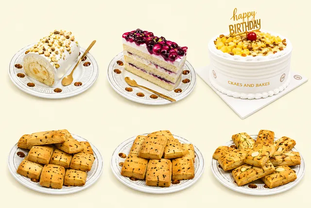 Artisanal Cakes and Bakes Selection